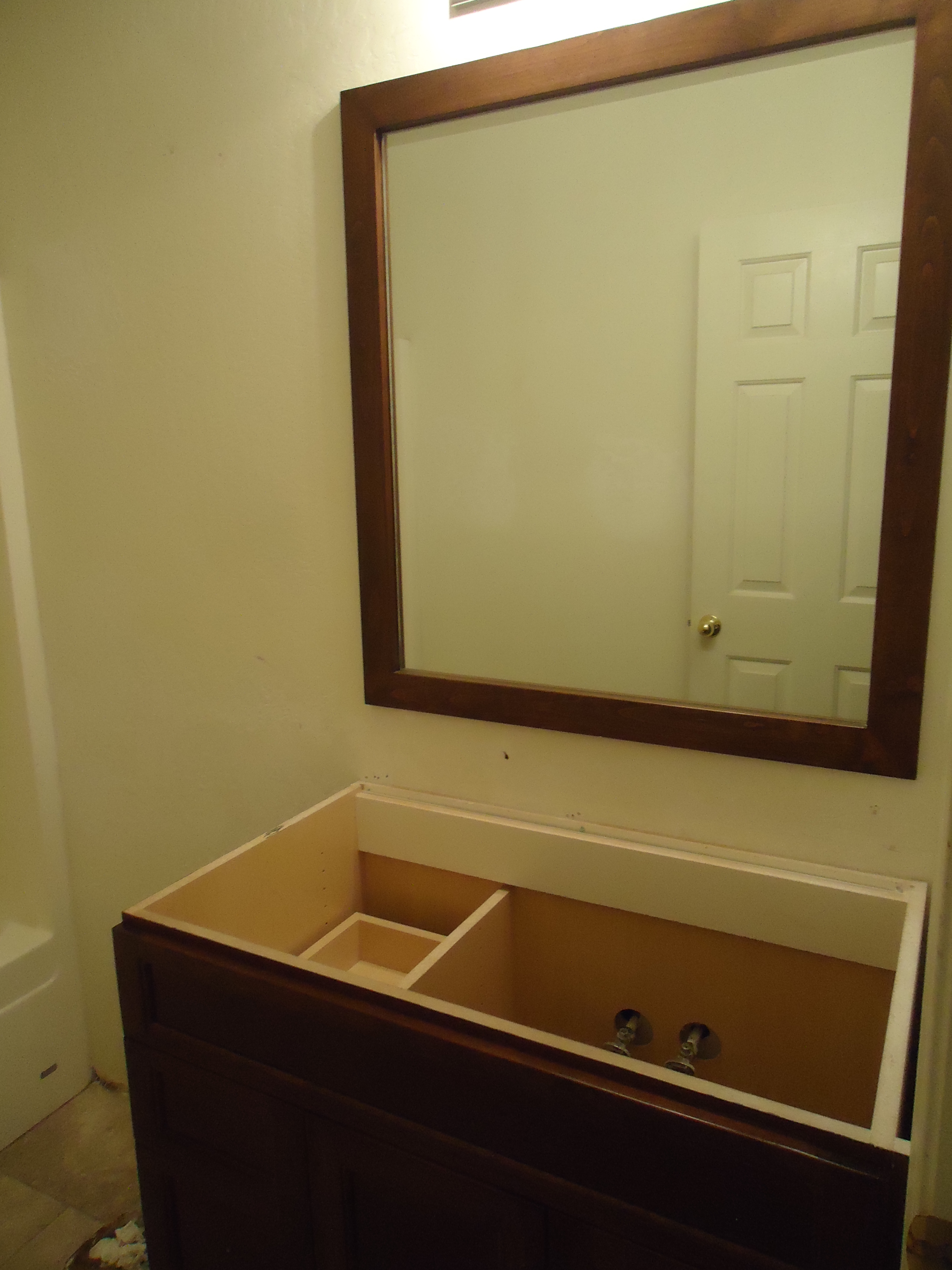 Custom bathroom cabinets and mirrors in Scottsdale, AZ