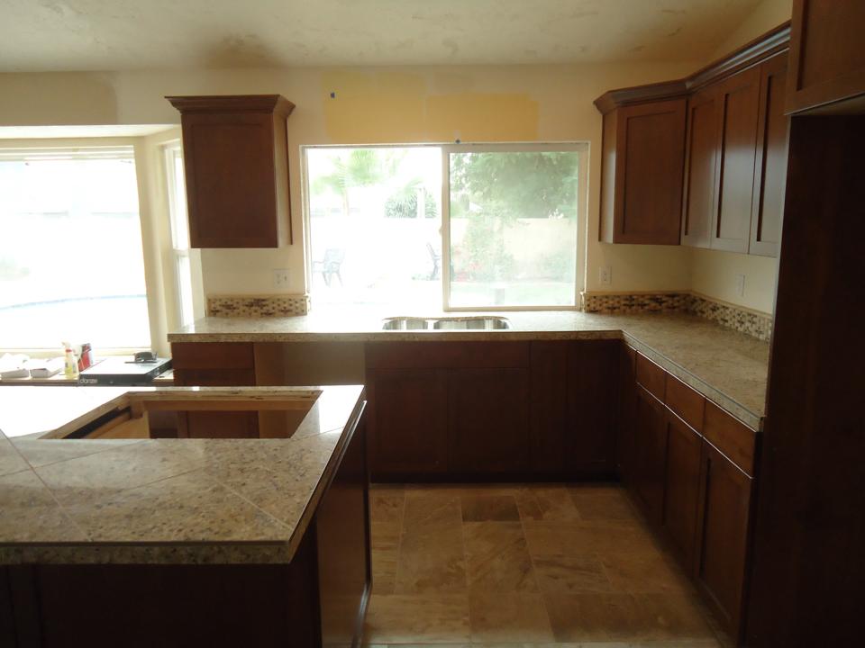 Complete kitchen remodel project with Valcon in Chandler, AZ