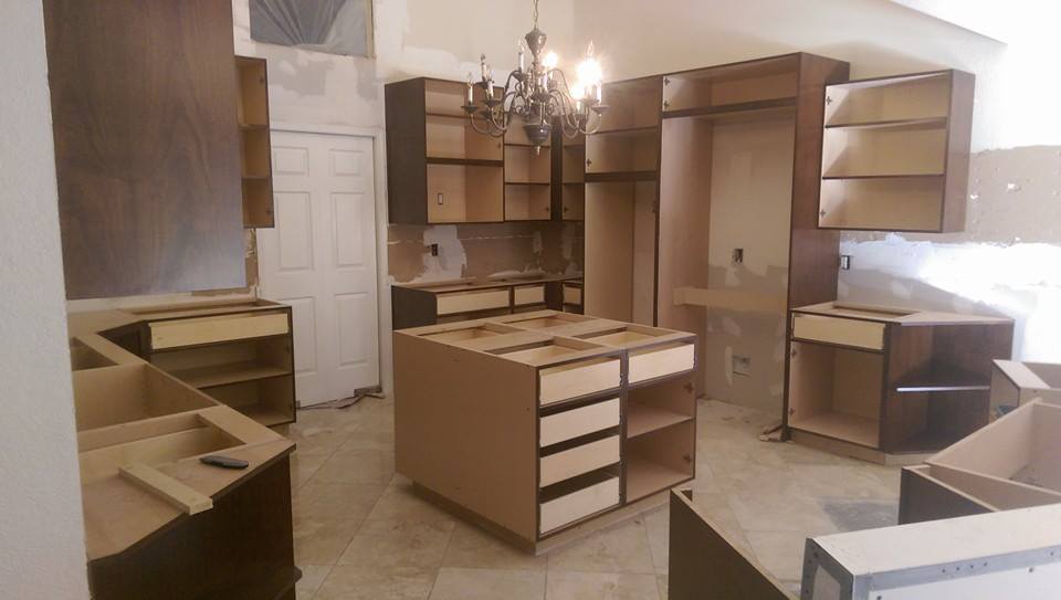 Custom hand-made cabinets in San Tan Valley Kitchen