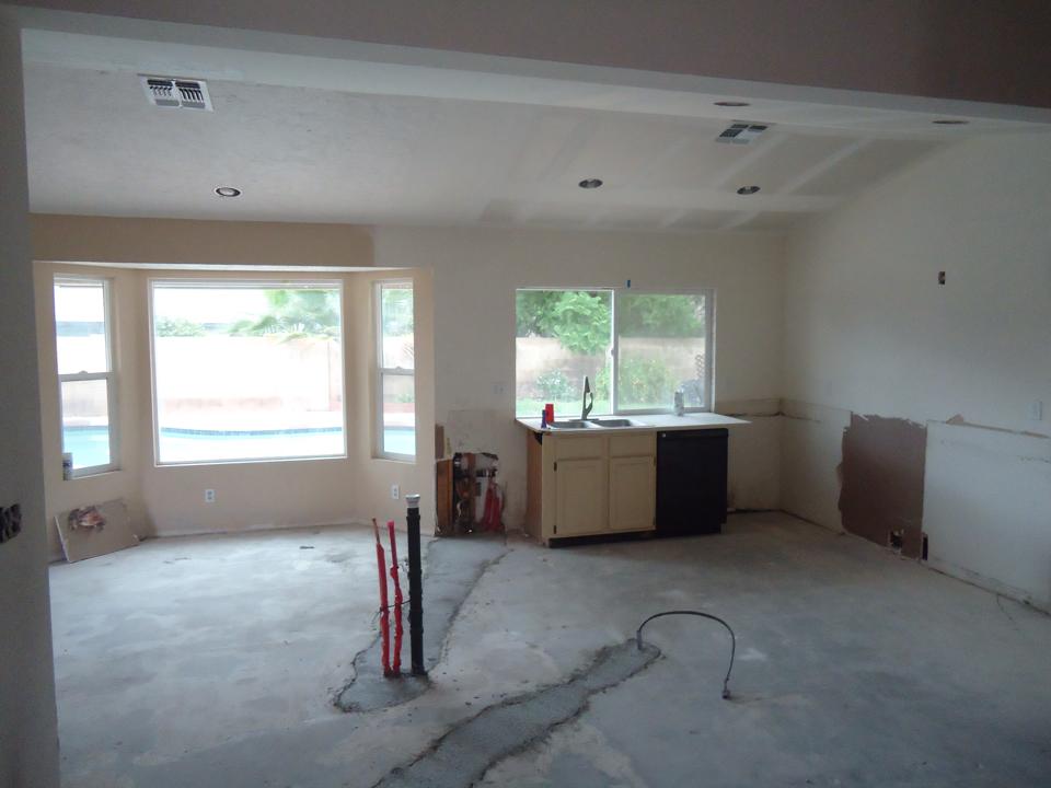 Before photo kitchen and plumbing remodel in North Scottsdale AZ