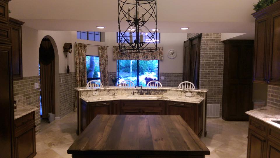 Rustic kitchen home remodeling services in Gilbert AZ