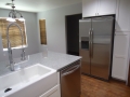 Custom kitchen remodel in Phoenix with antique white sink