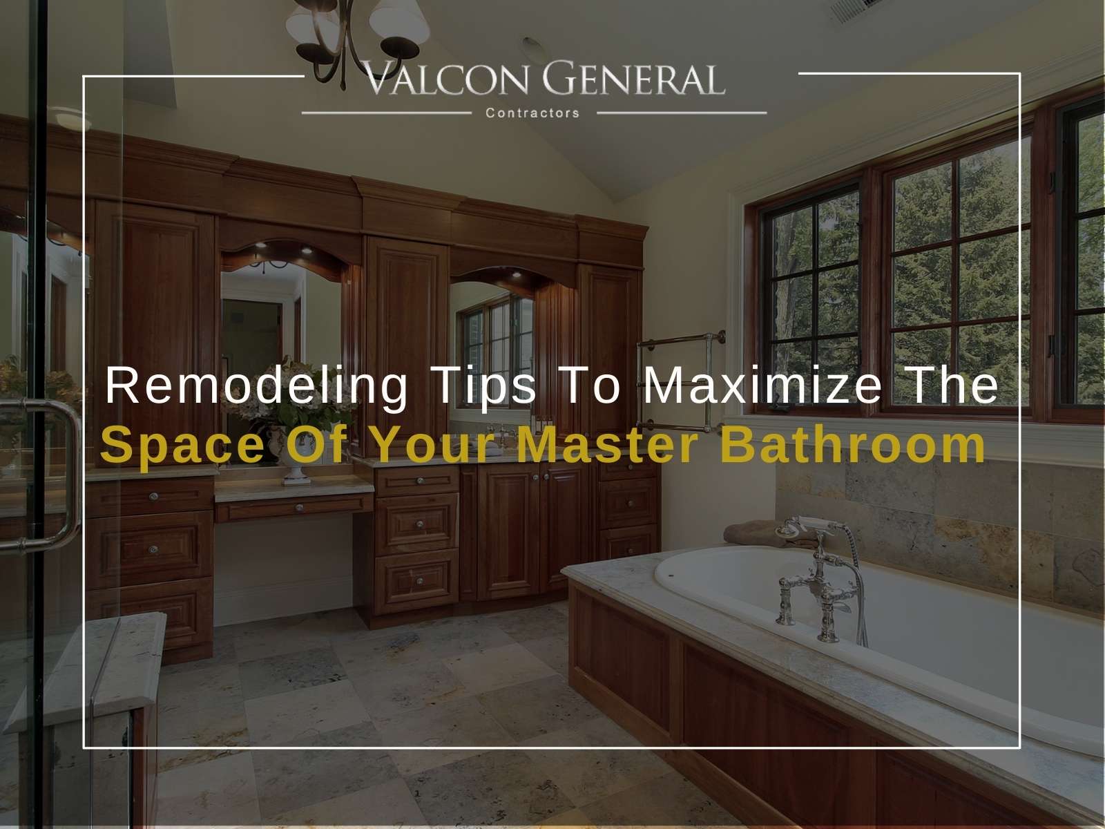 Remodeling Tips To Maximize The Space Of Your Master Bathroom